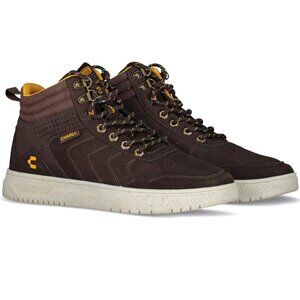 Mens CHARLY Brown ATRUIM Mid Top Sneakers Shoes Size 8 9 9.5 10.5 11 NWT